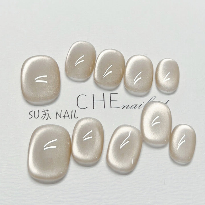 Solid Color Handmade Cat's Eye Wear Armor