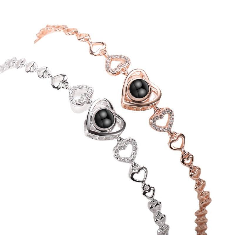 100 Languages I Love You Micro Carving Diamond Setting Small Popular - Trendha