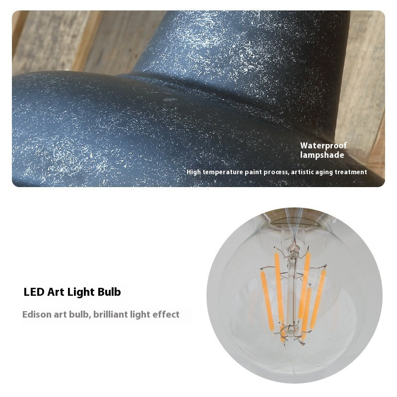 Retro LED Outdoor Wall Lamp