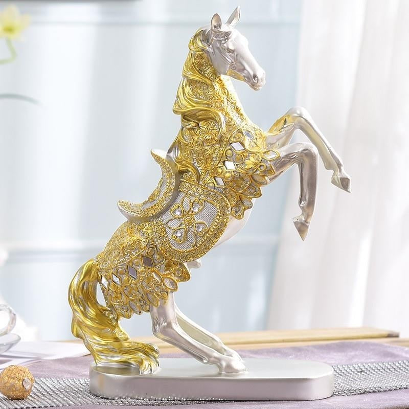 Decorative Resin Horse Ornament