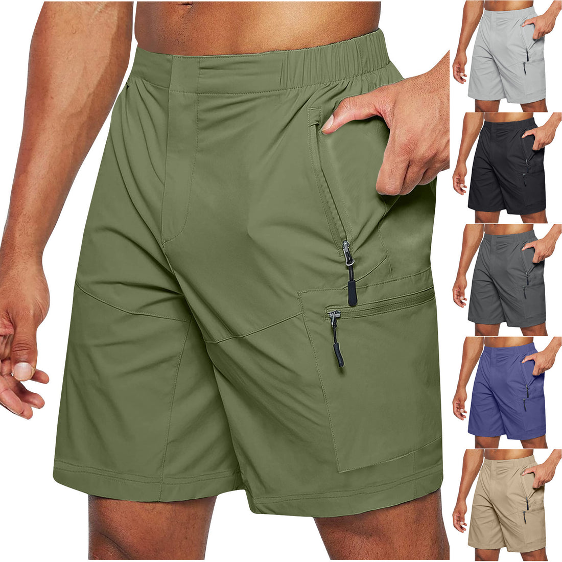 Stretch-Fabric Shorts