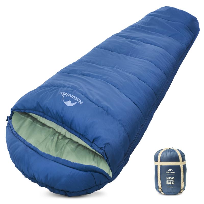 Cotton-Filled Lengthened Mummy Sleeping Bag