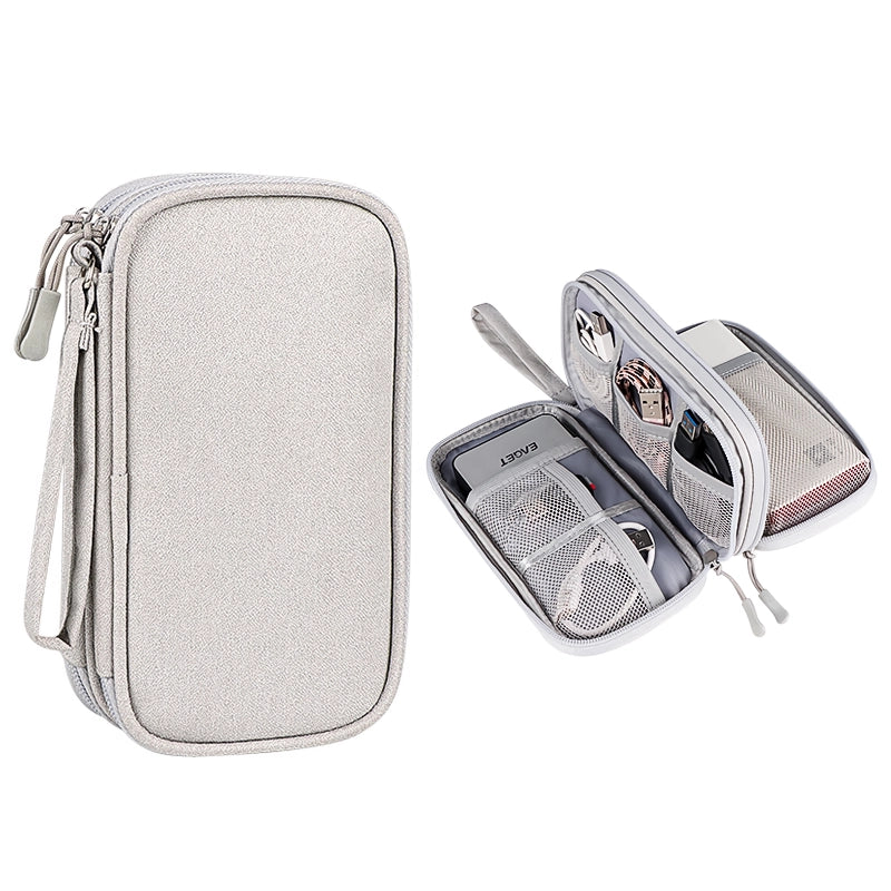 Water-Resistant Electronic Accessories Organizer Bag