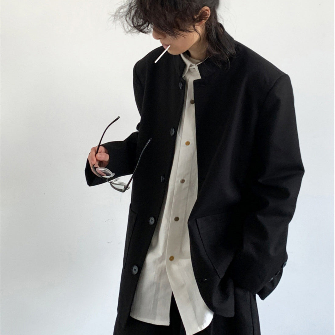 Men's Stand-Collar Zhongshan Jacket or N20 Trousers