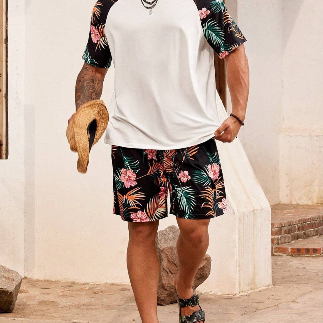 Summer Thin Loose Quick-drying Versatile Two-piece Set Pack