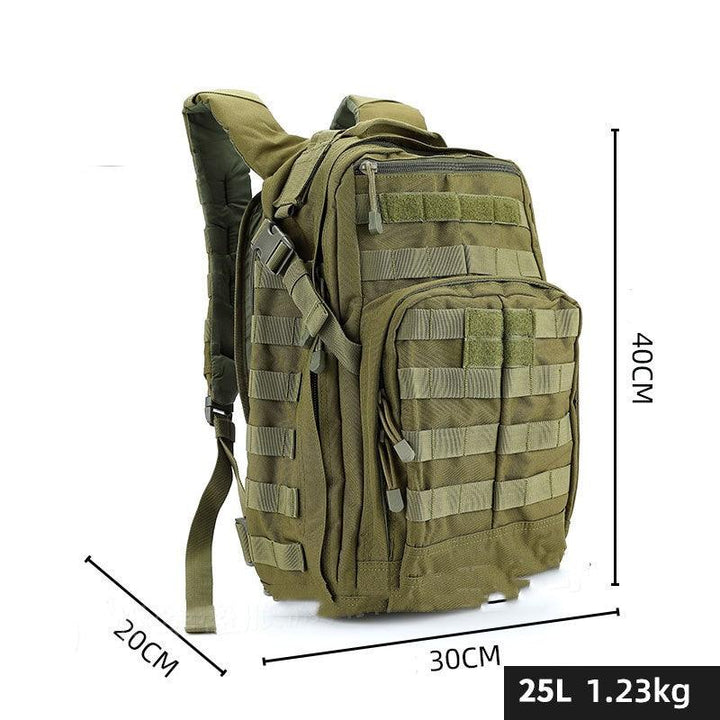 Assault Tactics Backpack Outdoor Army Fan Hiking - Trendha