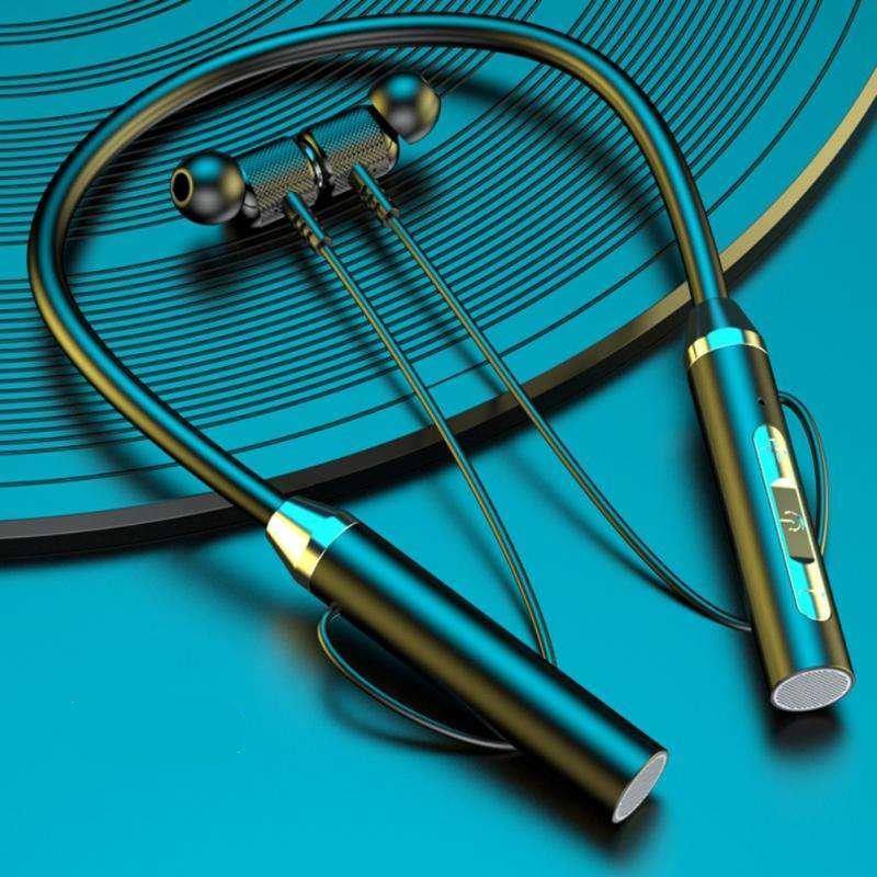 Wireless Magnetic Sport Neckband Earphones with Noise Cancellation