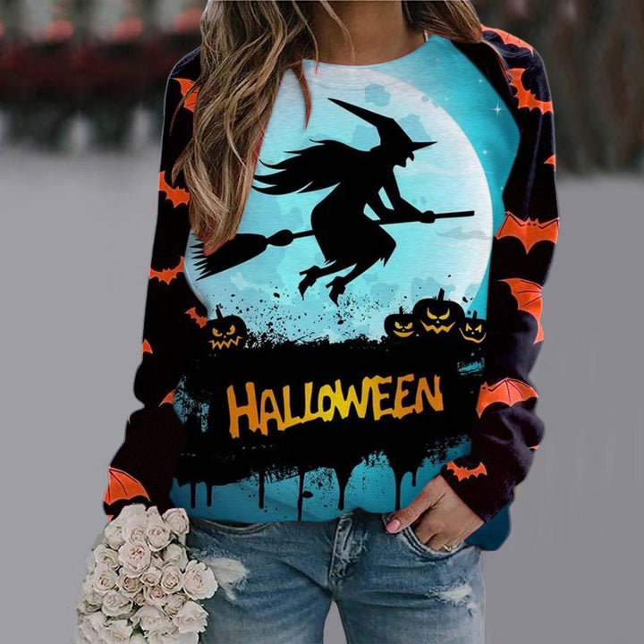Women's Printed Long Sleeve T-shirt - Trendha