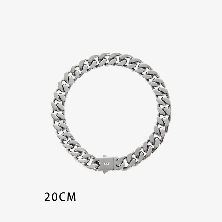 Cuban Bracelet Titanium Steel Accessories - Trendha