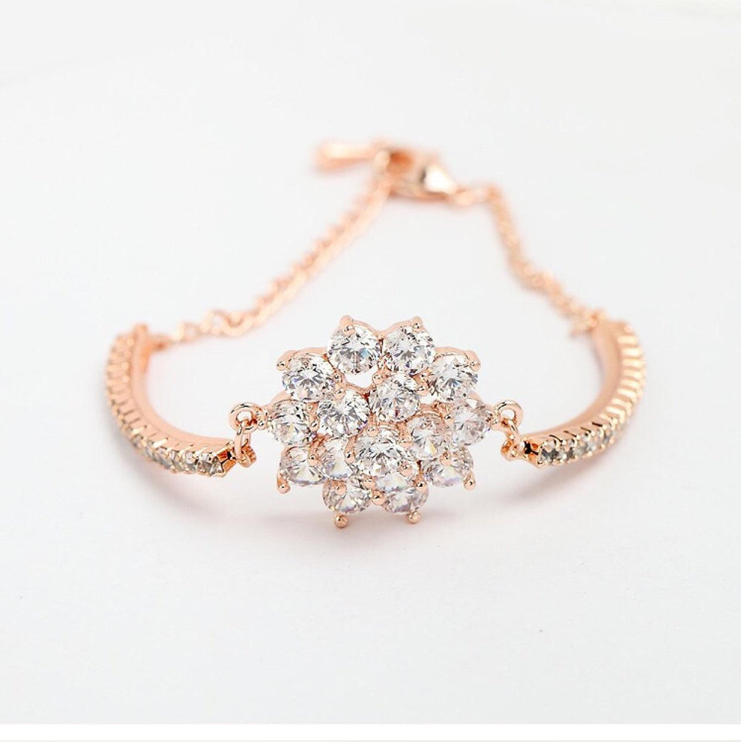 Cubic Zirconia Bracelet For Women - Trendha