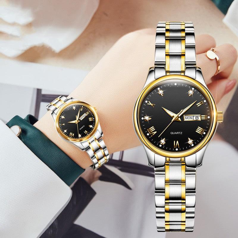 Embellished Quartz Bracelet Watch