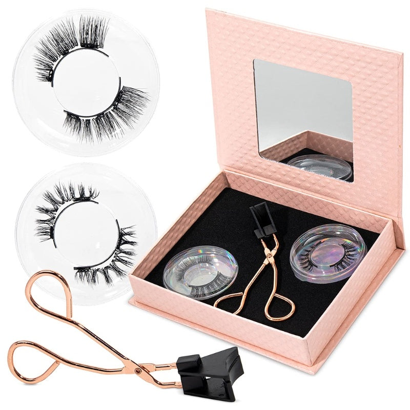 Magnetic False Eyelashes, 3 Pairs with Applicator