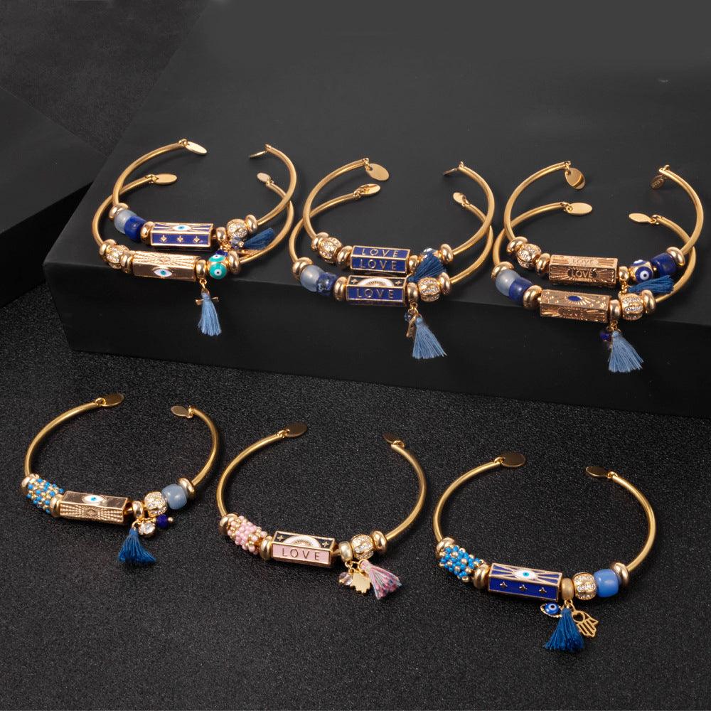 European And American Fashion Popular Style Couple Bracelet - Trendha