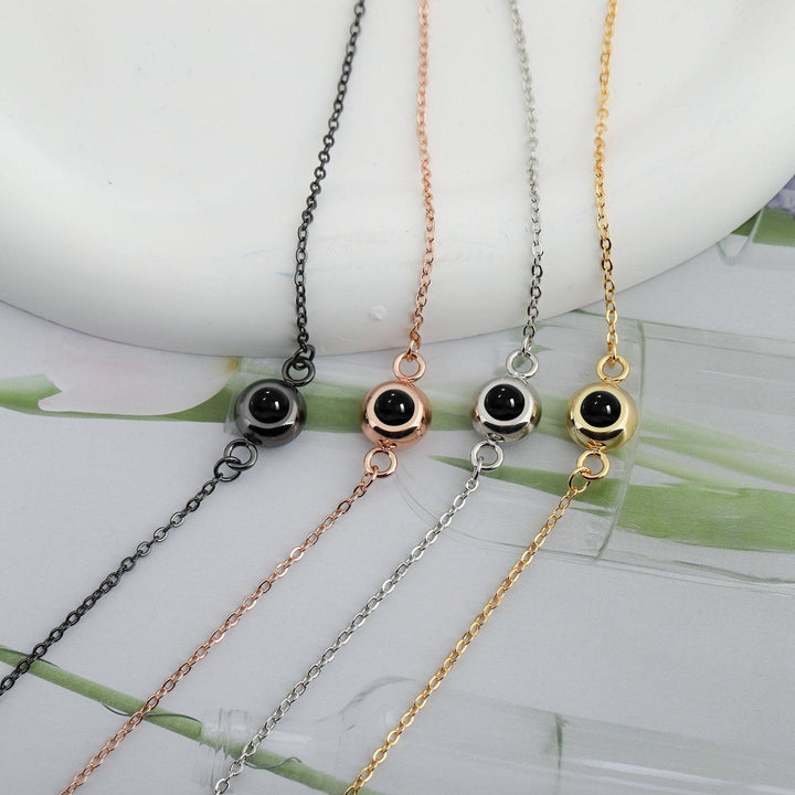 Explosive Circular Couple Projection Bracelet Male And Female Pair - Trendha