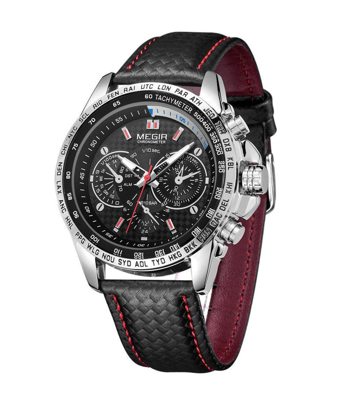 Fake Three-eyed Luminous Men's Watch Sports - Trendha