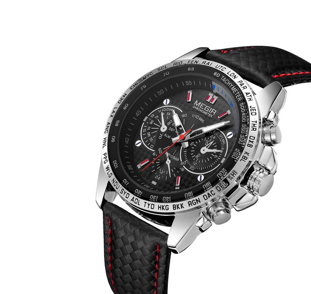 Fake Three-eyed Luminous Men's Watch Sports - Trendha
