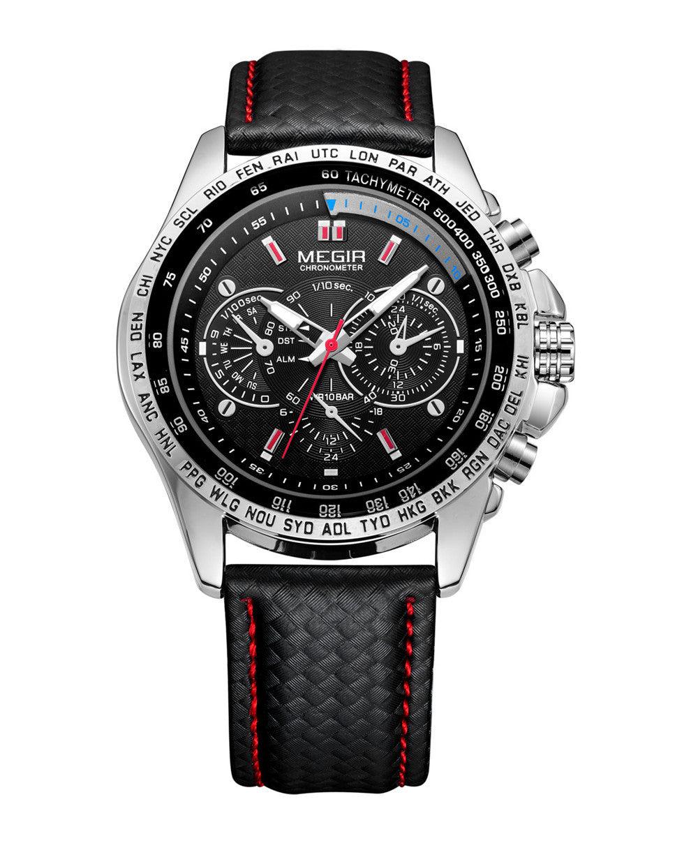 Fake Three-eyed Luminous Men's Watch Sports - Trendha