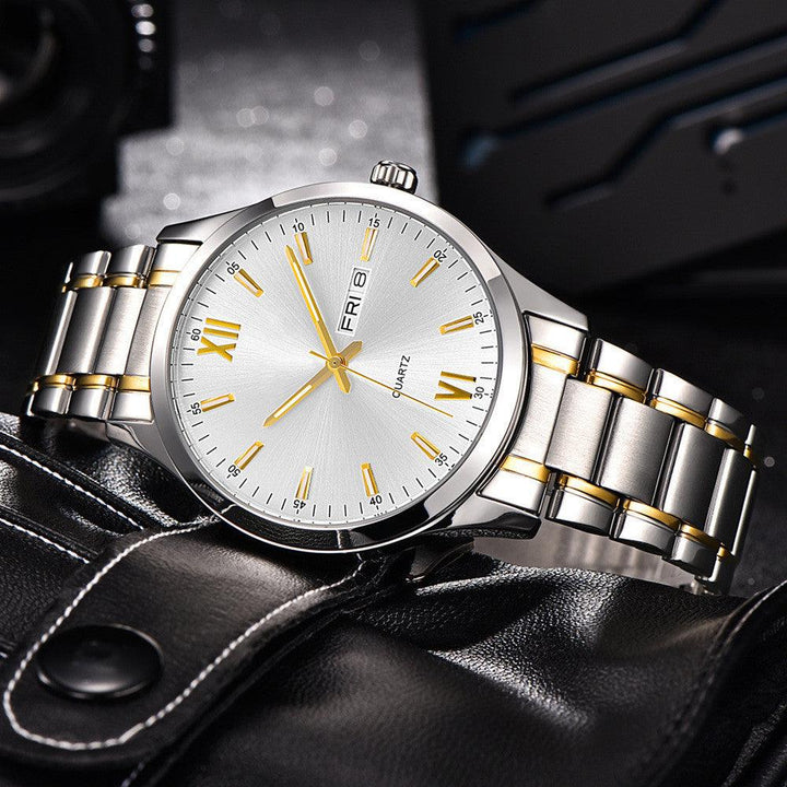 Fashion Business Waterproof Quartz Watch - Trendha