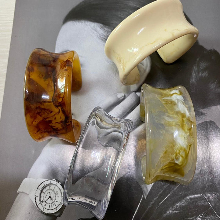 Fashion Jewelry Wide Personality Exaggerated Bracelet - Trendha