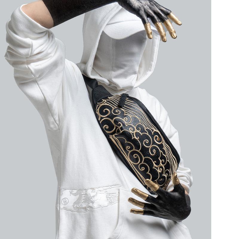Fashion Niche Men's Chinese Style Chest Bag - Trendha