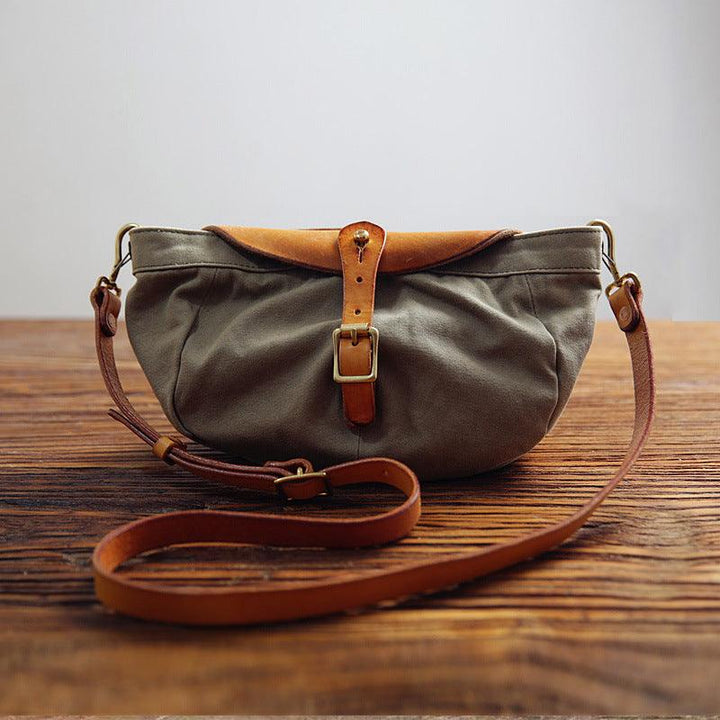 Fashion Replica Military Canvas Men's Shoulder Bag - Trendha