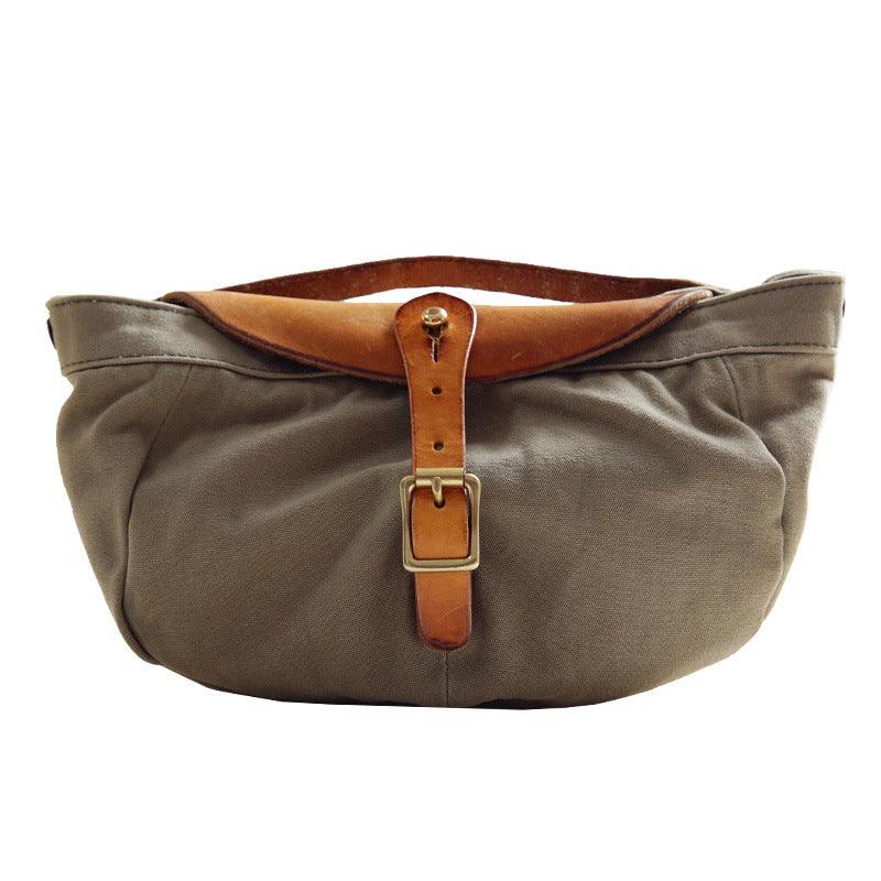 Fashion Replica Military Canvas Men's Shoulder Bag - Trendha
