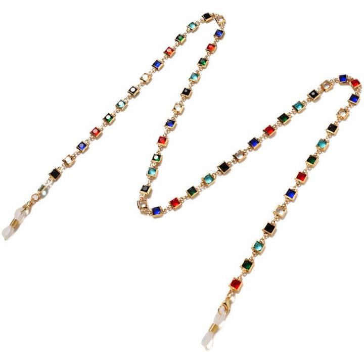 Glasses Chain Women's Neck Fashion Color Diamond Lost Prevention - Trendha