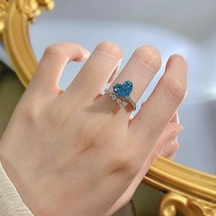 Hailanbao High Carbon Diamond Ring - Trendha