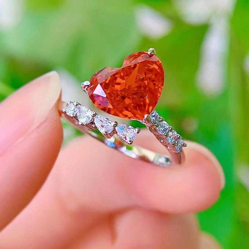 Hailanbao High Carbon Diamond Ring - Trendha