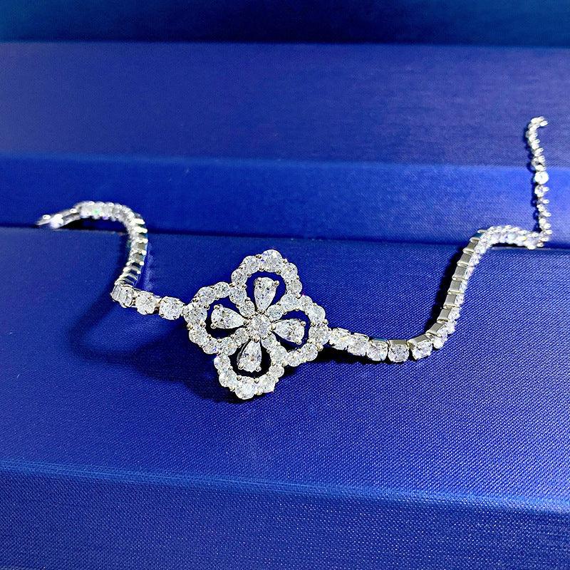 High Carbon Diamond Niche Fashion Design Feel Bracelet For Women - Trendha