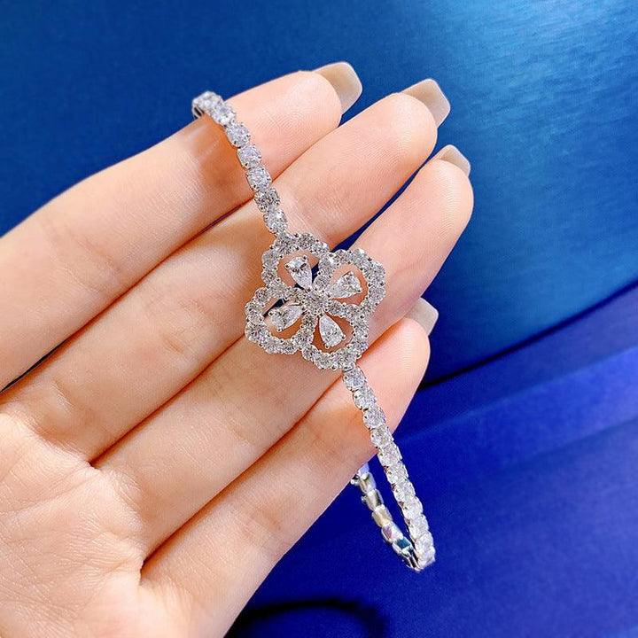 High Carbon Diamond Niche Fashion Design Feel Bracelet For Women - Trendha