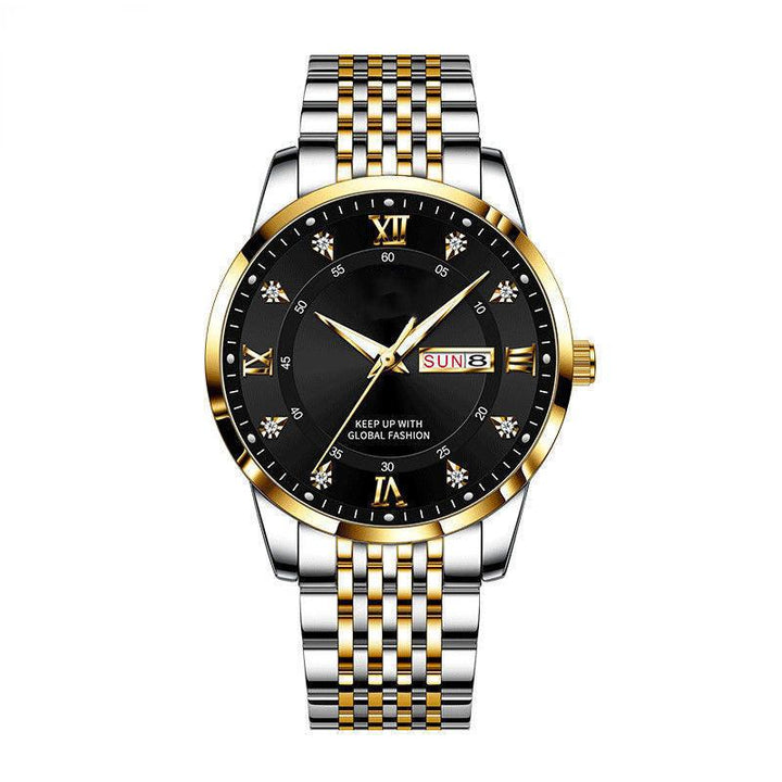 Men's Calendar Of The Week Waterproof Luminous Watch - Trendha