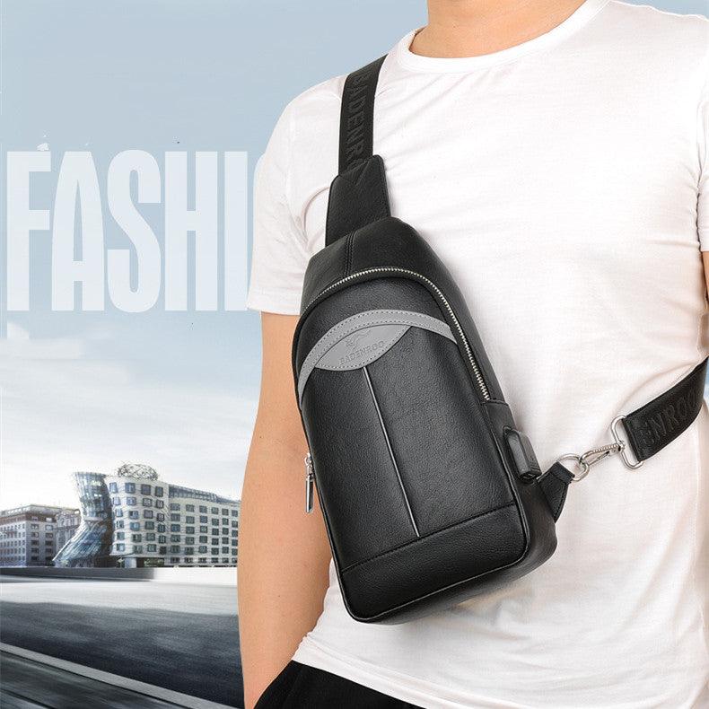 Men's Chest Bag Sports Messenger Shoulder - Trendha