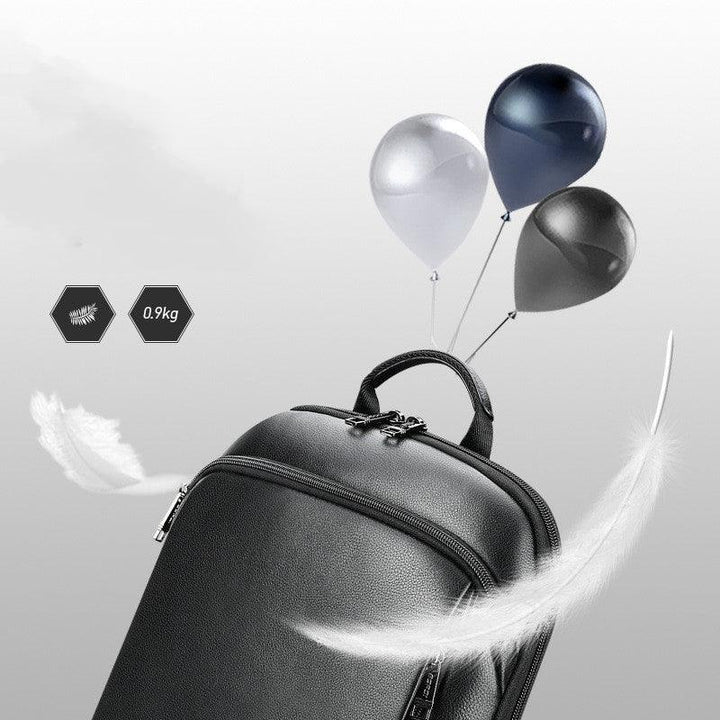 Men's Fashion New Backpack High-end Genuine Leather - Trendha
