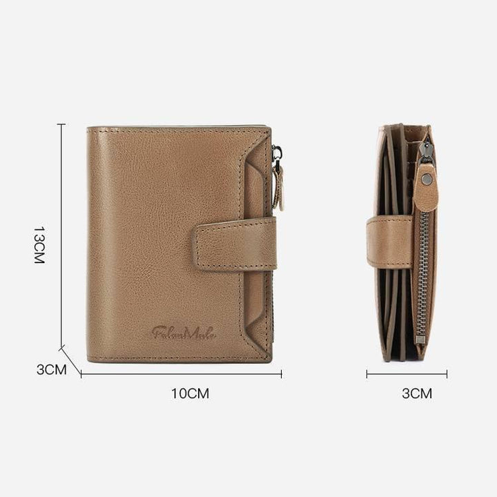 Men's Short Leather Fashion Casual Wallet - Trendha