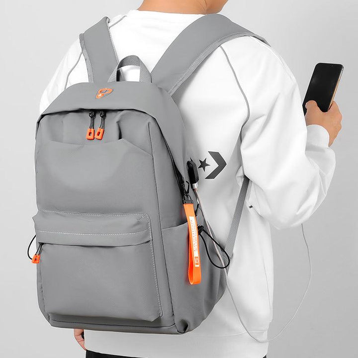 Men's Simple Casual Travel Laptop Bag - Trendha