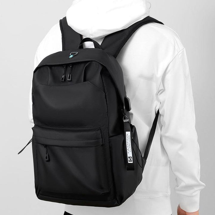Men's Simple Casual Travel Laptop Bag - Trendha