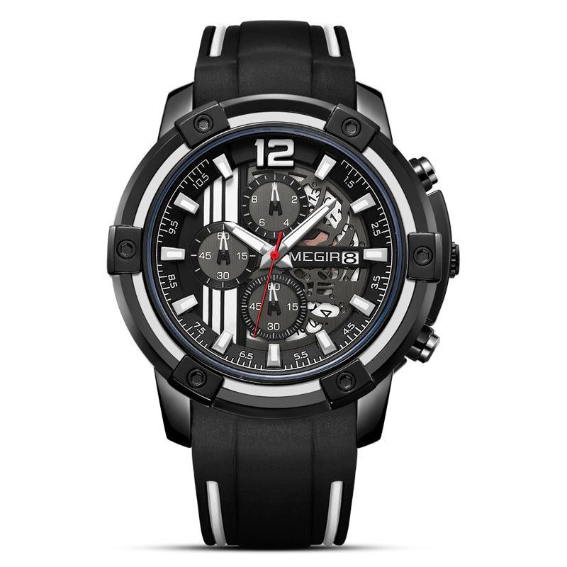 Men's Skeleton Calendar Fashion Large Dial - Trendha
