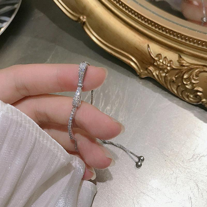 Minimalist Bow Pull Bracelet Women's Bracelet - Trendha