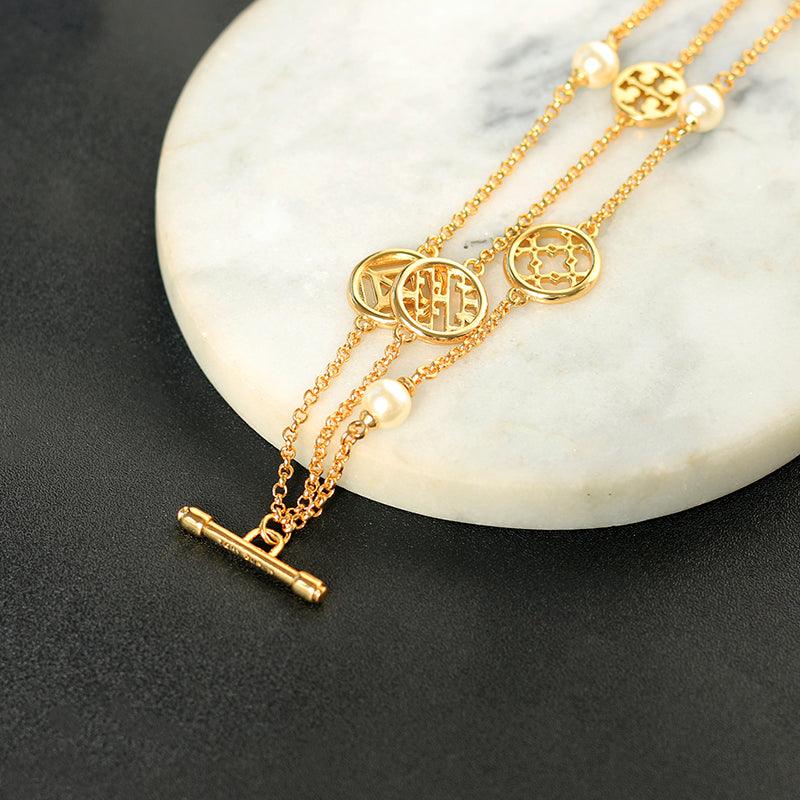 New Double Hollow High Feeling Bracelet - Trendha