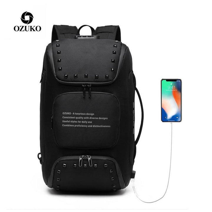 New Student Backpack Multifunctional Business Computer Backpack - Trendha