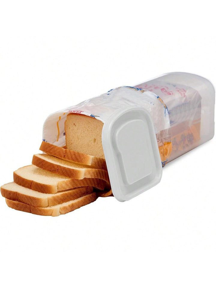 Rectangular Bread Box With Handle Translucent Cake Container Packaging Box Storage Case For Dry Foods Loaf Cake Keeper - Trendha