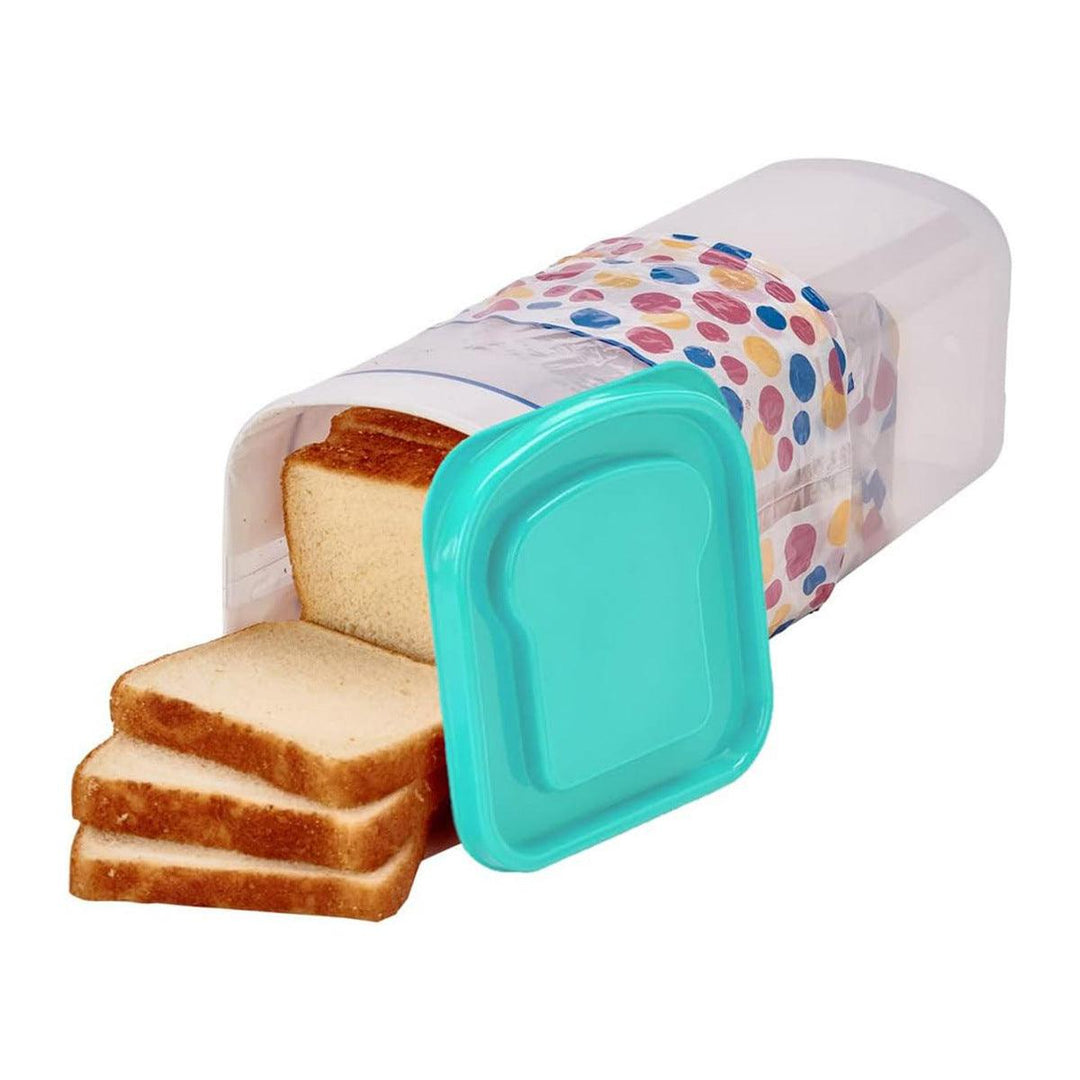 Rectangular Bread Box With Handle Translucent Cake Container Packaging Box Storage Case For Dry Foods Loaf Cake Keeper - Trendha