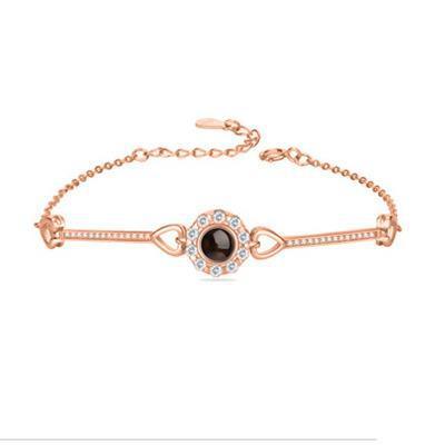 S925 Sterling Silver Angel's Eye Bracelet - Trendha