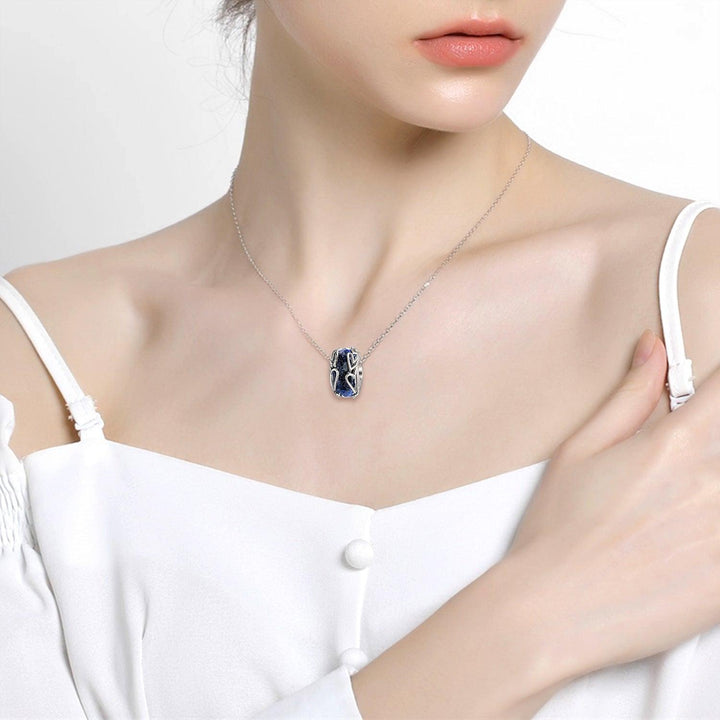 S925 Sterling Silver Deep Love Glass Beads Fashion - Trendha