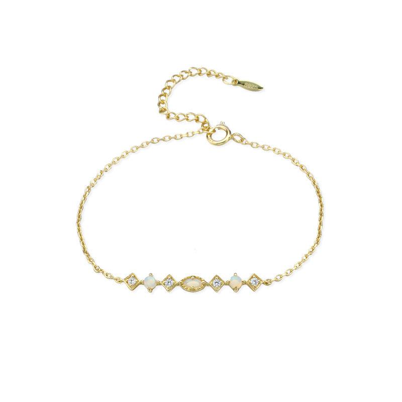 Simple Diamond Australian Treasure Bracelet Lady - Trendha