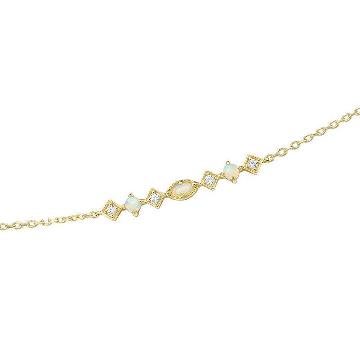 Simple Diamond Australian Treasure Bracelet Lady - Trendha