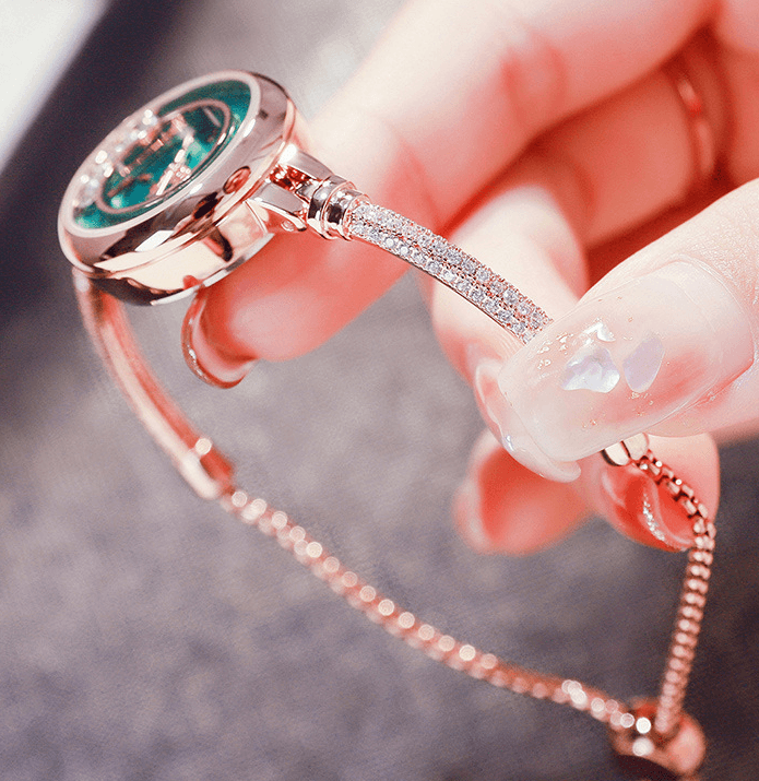 Small Green Table Simple Elegant Circular Female - Trendha