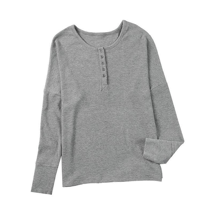 Solid Color Bottoming Shirt For Women - Trendha