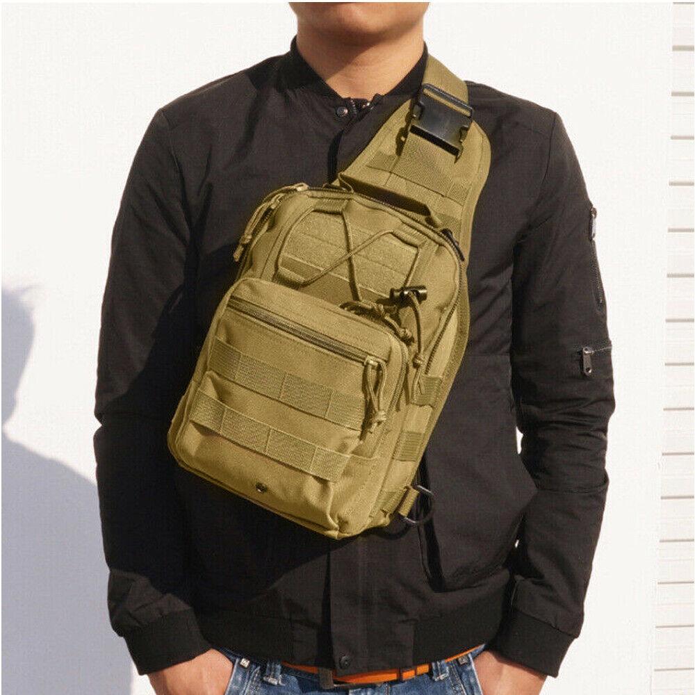 Tactical Chest Bag Backpack Military Sling Shoulder Fanny Pack Cross Body Pouch - Trendha